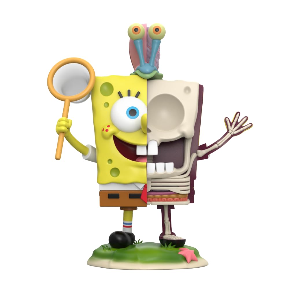 Mighty Jaxx XXRAY Plus - SpongeBob SquarePants | XXRAY 9 Inch Limited Edition Collectible Art Statue | by artist Jason Freeny