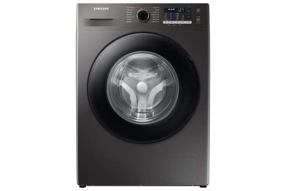 Samsung WW90TA046AN 9kg 1400 Spin Washing Machine with EcoBubble - Graphite, (Pack Of 1)