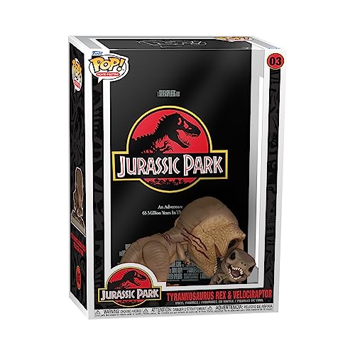 Funko Pop! Movie Poster: Jurassic Park - Tyrannosaurus - Collectable Vinyl Figure - Gift Idea - Official Merchandise - Toys for Kids & Adults - Movies Fans - Model Figure for Collectors and Display