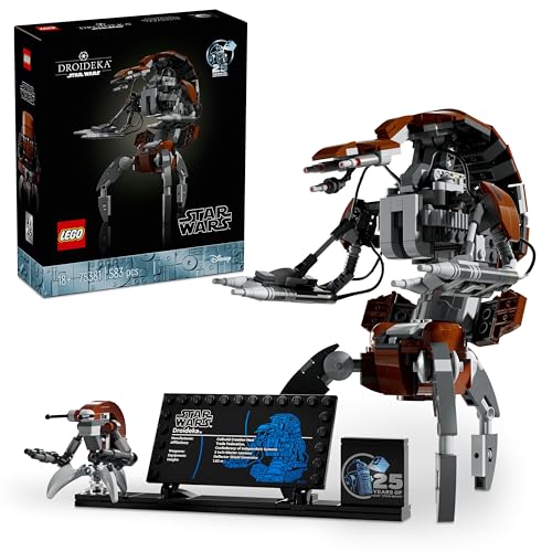 LEGO 75381 Star Wars Droideka, bewegliche Arme und Beine, Jubiläumsset