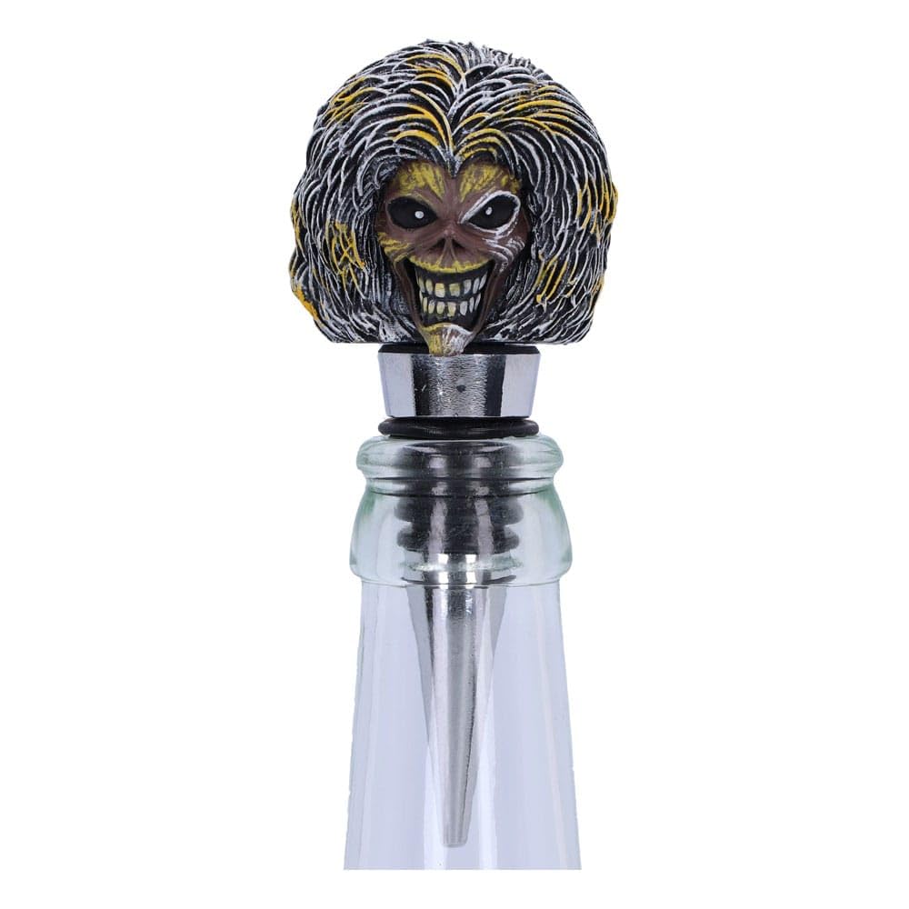 Nemesis Now Officially Licensed Iron Maiden Killers Bottle Stopper, Silver, 10cm