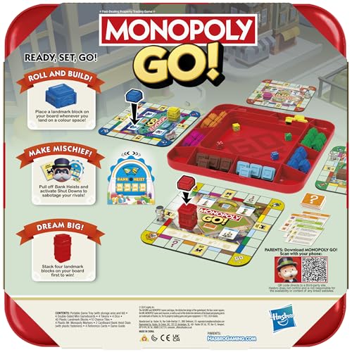 Monopoly GO! Board Game - English Version