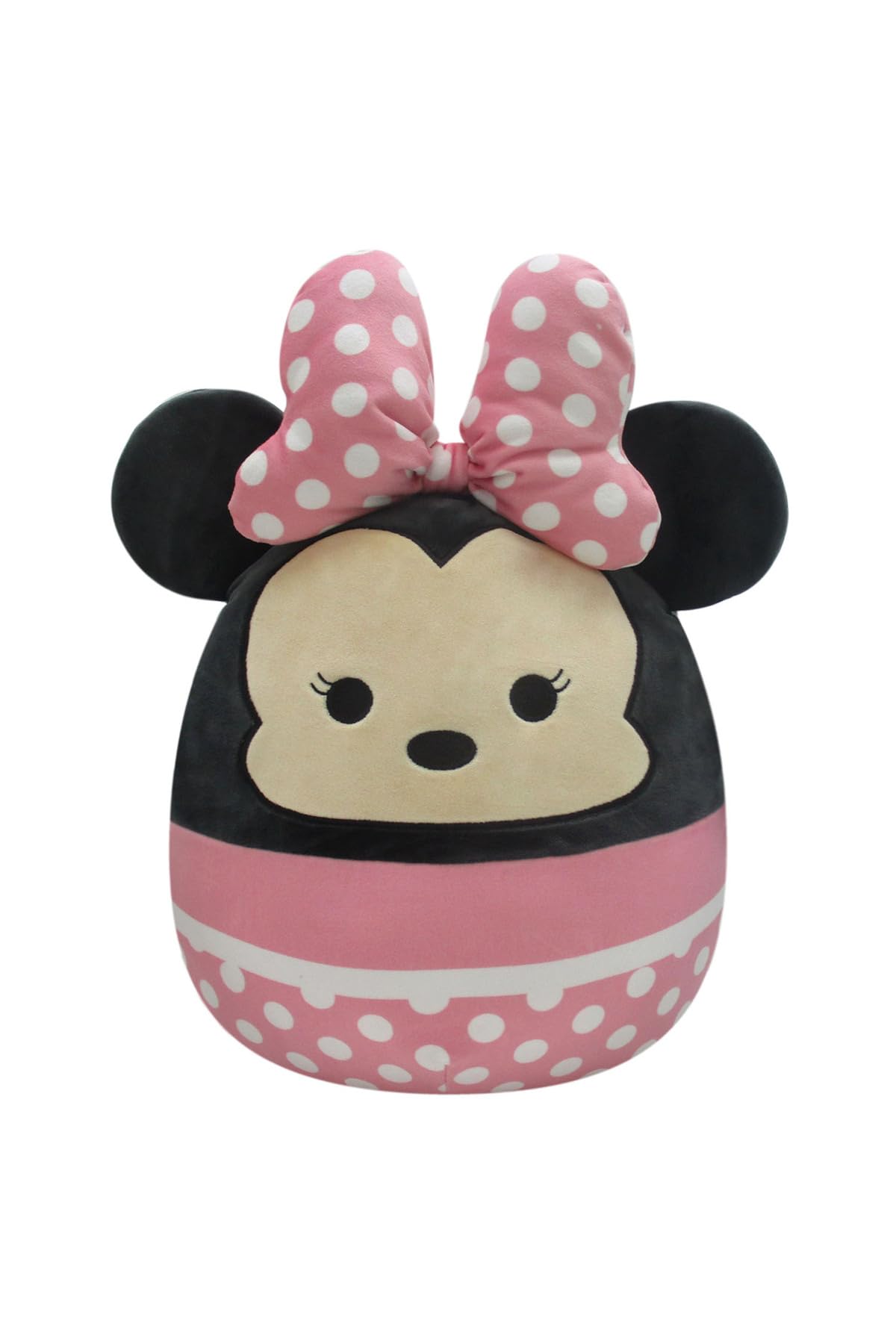 Squishmallows SQK0301 Disney 14-Inch Add Minnie Mouse to your Squad, Ultrasoft Stuffed Animal Large, Official Kelly Toy Plush, MULTI