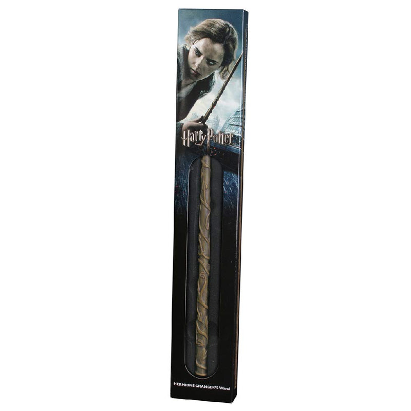 The Noble Collection - Hermione Granger Wand In A Standard Windowed Box - 15in (38cm) Wizarding World Wand - Harry Potter Film Set Movie Props Wands