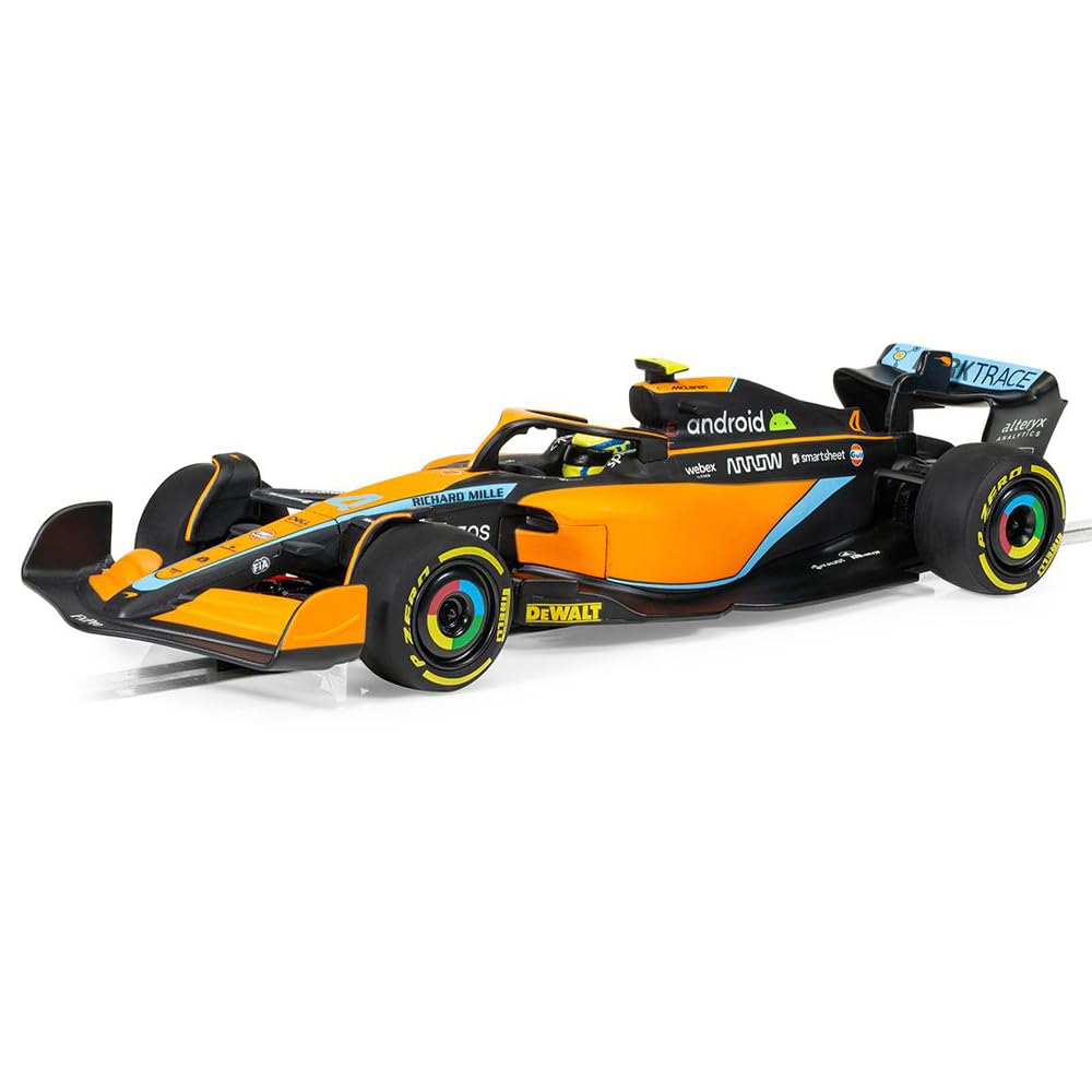 Scalextric Cars - C4424 McLaren MCL36-2022 Emilia Romagna GP - Toy Slot Car for use Race Tracks or Set - Small Kids Gift Ideas for Boy/Girl Ages 5 Accessories