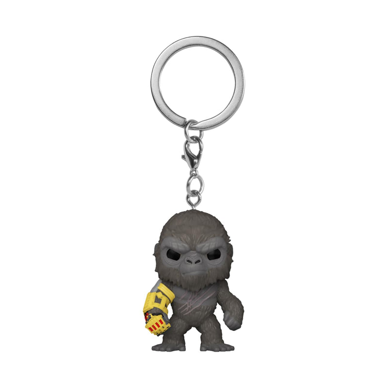 Funko Pop! Keychain: Godzilla X King Kong: the New Empire - King Kong With Mechanical Arm - Godzilla Vs Kong Novelty Keyring - Collectable Mini Figure - Stocking Filler - Gift Idea - Movies Fans