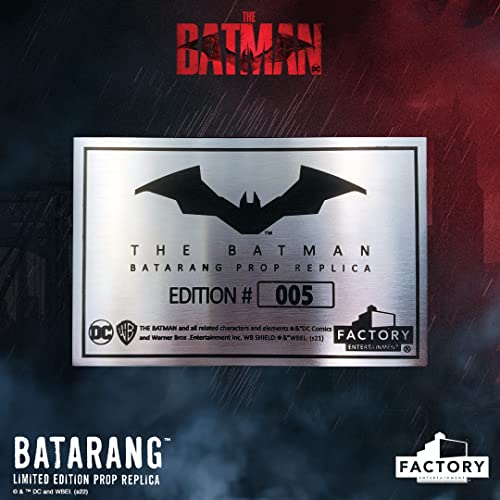 Factory Entertainment The Batman Batarang Limited Edition Prop Replica