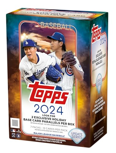 2024 Baseball Update Series Retail Blaster Box, 7 Packs, 12 Cards per Pack