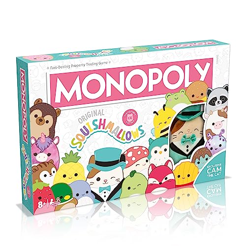 MONOPOLY Squishmallows Board Game