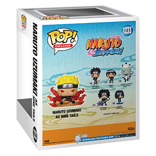 Funko POP! Deluxe: Naruto Uzumaki - Naruto Uzumaki As Nine Tails - Amazon Exclusive - Collectable Vinyl Figure - Gift Idea - Official Merchandise - Toys for Kids & Adults - Anime Fans