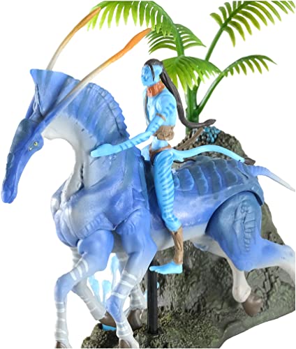 McFarlane Toys - Disney Avatar – World of Pandora Tsu’tey and Direhorse Avatar Movie Action Figure – Disney Toys – collectible Figure – Ages 8+