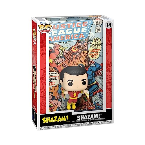 Funko Pop! Comic Cover: DC - Shazam - DC Comics - Collectable Vinyl Figure - Gift Idea - Official Merchandise - Toys for Kids & Adults - Comic Books Fans - Model Figure for Collectors and Display