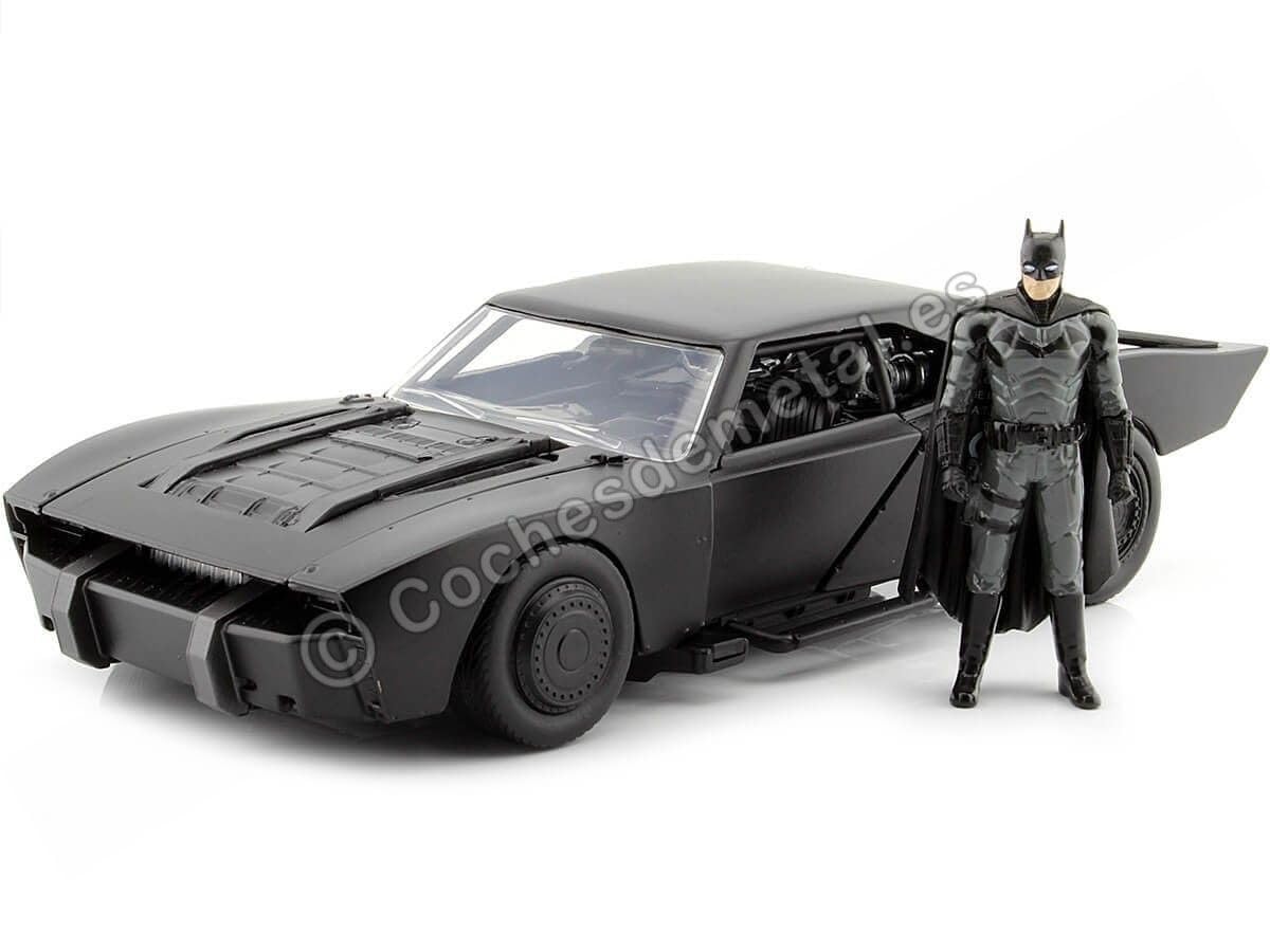 Jada 253215010 Batmobile Car Metal, Black/Gunmetal Grey