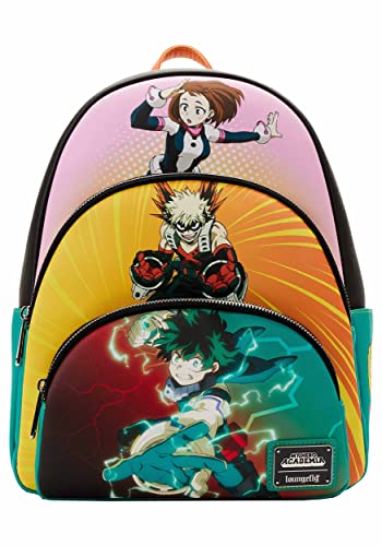 Loungefly: My Hero Academia - Triple Pocket Scene Mini Backpack