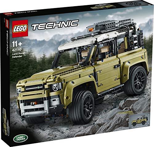 LEGO Technic 42110 Land Rover Defender, Maquette de Voiture a Construire, Idée Cadeau Jouet pour Enfant de 11 ans et +