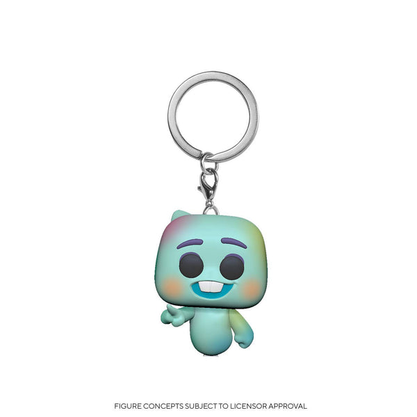 Funko Pop! Keychain: Soul - 22 Novelty Keyring - Collectable Mini Figure - Stocking Filler - Gift Idea - Official Merchandise - Movies Fans - Backpack Decor