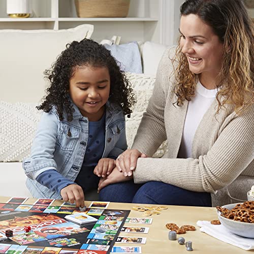 Monopoly The Super Mario Bros. Movie Edition Kids Board Game | Family Games for Super Mario Fans | Includes Bowser Token | Ages 8+ | 2-6 Players