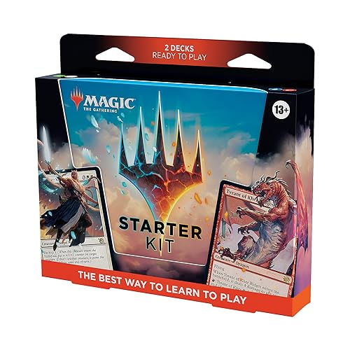 Magic: The Gathering 2023 Starter Kit - Learn to Play with 2 Ready-to-Play Decks + 2 Codes to Play Online (2-Player Fantasy Card Game)