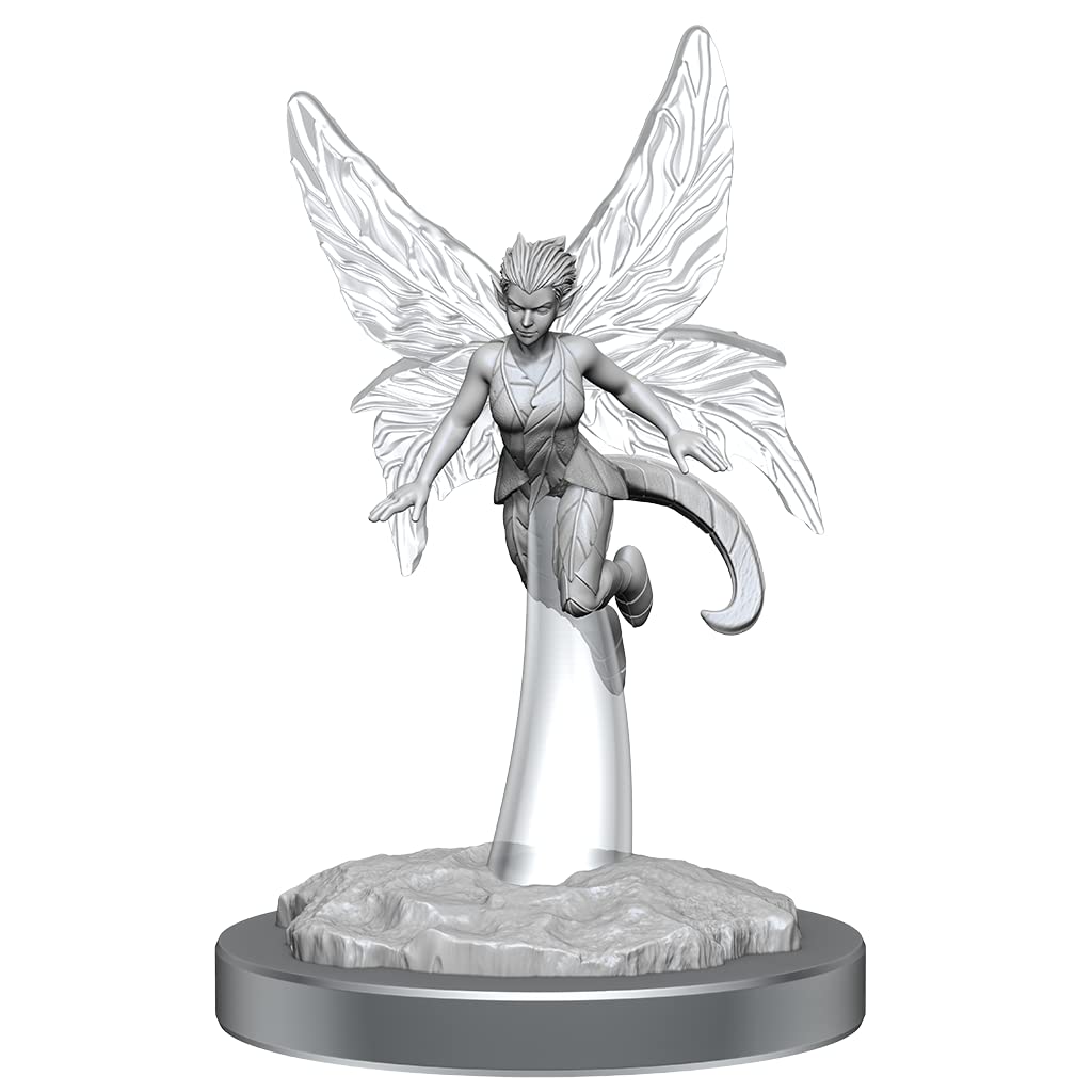 Critical Role: Unpatined Miniatures: Wisher Pixies – 6 Unpainted/Primed Dungeons and Dragons Miniature by WizKids – Compatible with DND D&D and Other Tabletop RPG Games TTRPG