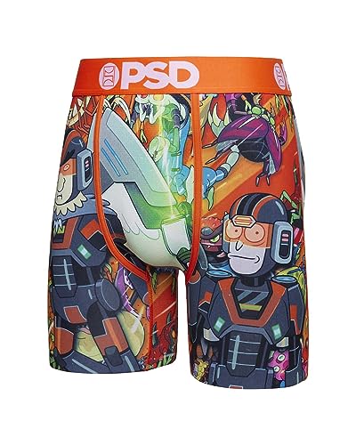 PSD Men's Extermination Boxer Briefs, Orange, S, Extermination, S