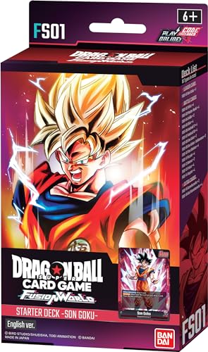 Bandai | Dragon Ball Super CG: Starter Deck - Fusion World (FS01) | Trading Card Game | Ages 6+ | 2 Players | 30 Minutes Playing Time