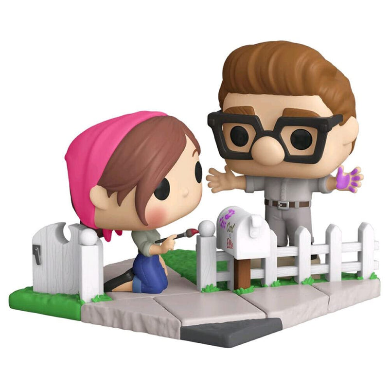 Funko 50670 Pop! Disney: Up - Carl & Ellie Movie Moment (NYCC 2020 Exclusive)