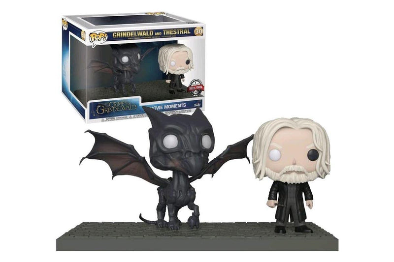 Fantastic Beasts 2: Crimes of Grindelwald - Grindelwald & Thestral Movie Moment Pop! Vinyl Figures Set