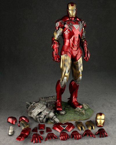 [Movie Masterpiece] "Iron Man 2" 1/6 Scale Figure Iron Man Mark 6 (japan import)