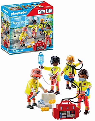 Playmobil 71244 Medical Team, toy playset suitable for children ages 4+