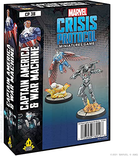 Captain America and War Machine: Marvel Crisis Protocol