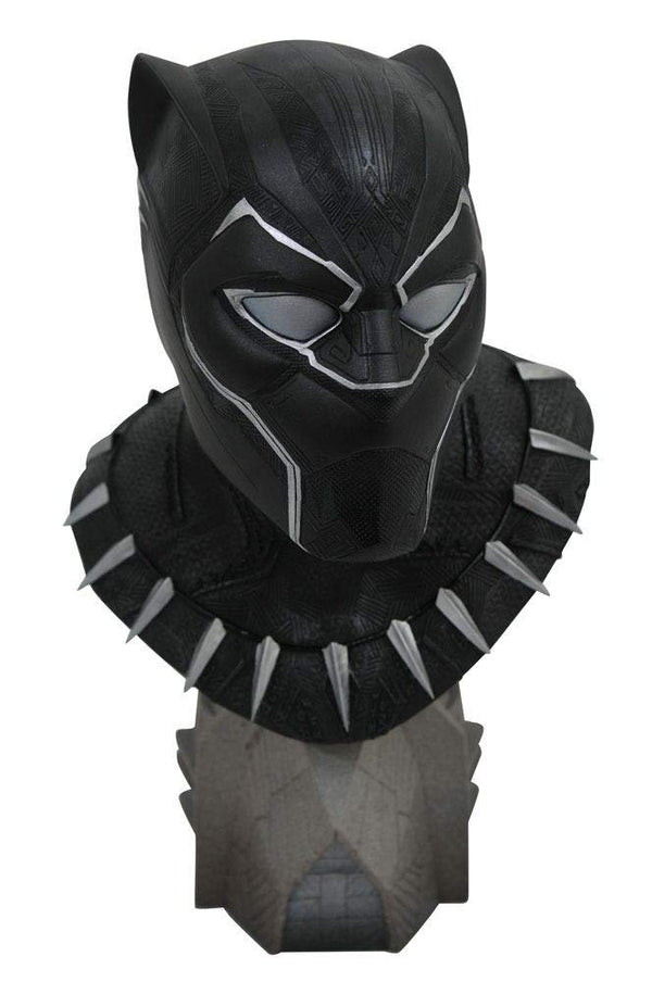 DIAMOND SELECT TOYS MAR192446 Marvel Avengers Black Panther Bust, Multicolor