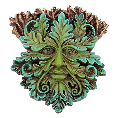 Nemesis Now Oak King Wall Plaque 17cm Green