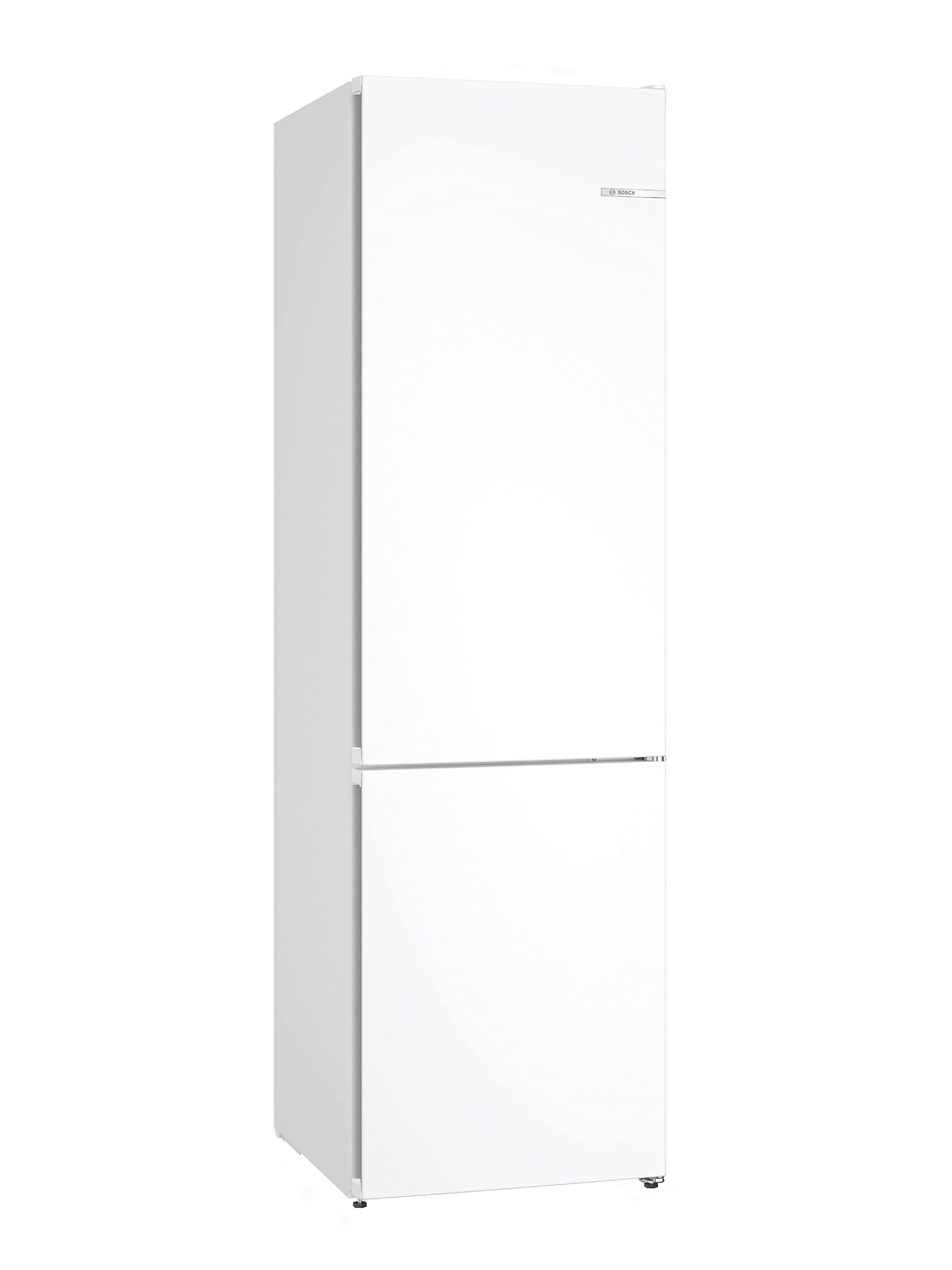 Bosch Home & Kitchen Appliances KGN392WDFG Serie 4 Freestanding Fridge Freezer with 5 Year Warranty (T&Cs apply), NoFrost, VitaFresh XXL Pro 0C, SuperFreezing function, SuperCooling function, 203x60cm