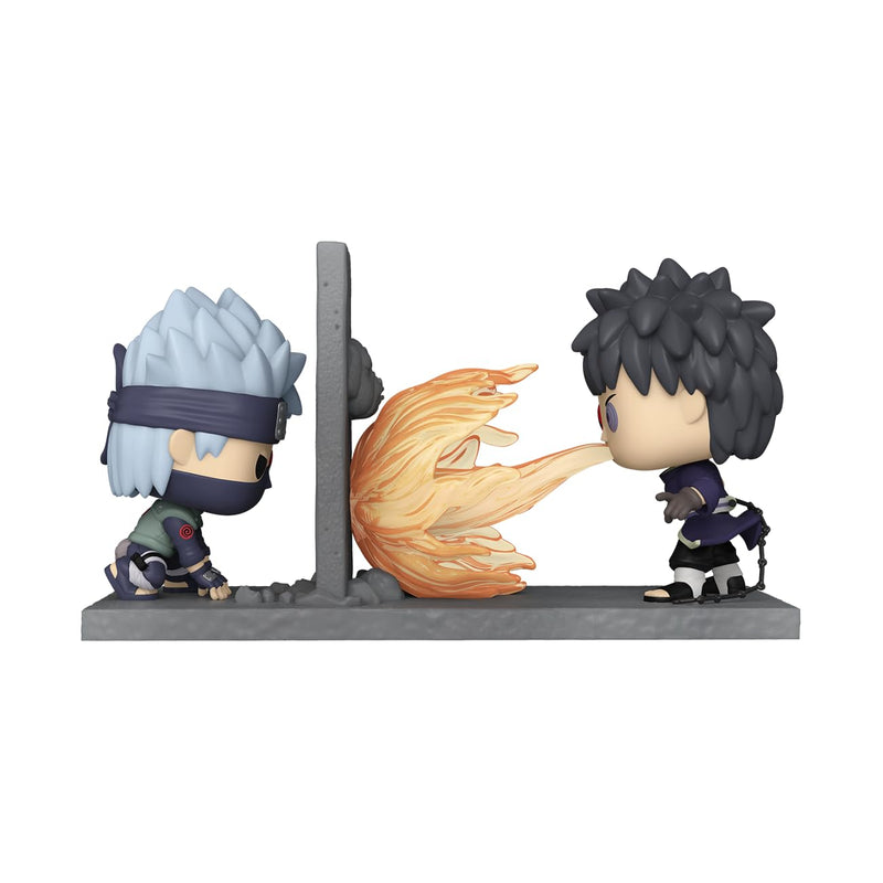 Funko Pop! Moment: Naruto - Kakashi Hatake Vs Obito - Naruto Shippuden - Collectable Vinyl Figure - Gift Idea - Official Merchandise - Toys for Kids & Adults - Anime Fans