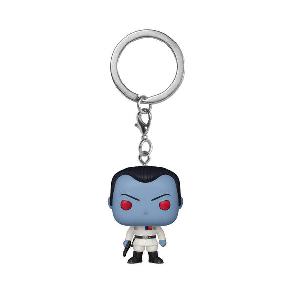 Funko Pop! Keychain: Star Wars Ahsoka Novelty Keyring - Collectable Mini Figure - Stocking Filler - Gift Idea - Official Merchandise - TV Fans - Backpack Decor