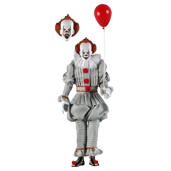 IT 8” Clothed 2017 Pennywise Figure, Multi-colored, One Size, 45473