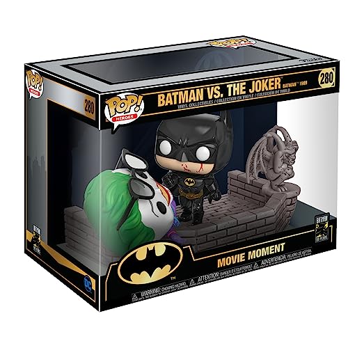 Funko POP! Movie Moment: Batman 80th - Batman and Joker - (1989) - DC Comics - Collectable Vinyl Figure - Gift Idea - Official Merchandise - Toys for Kids & Adults - Comic Books Fans