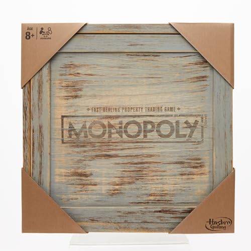 Monopoly Vintage Edition, Hasbro Gaming Board Game, French Version - Amazon Exclusive