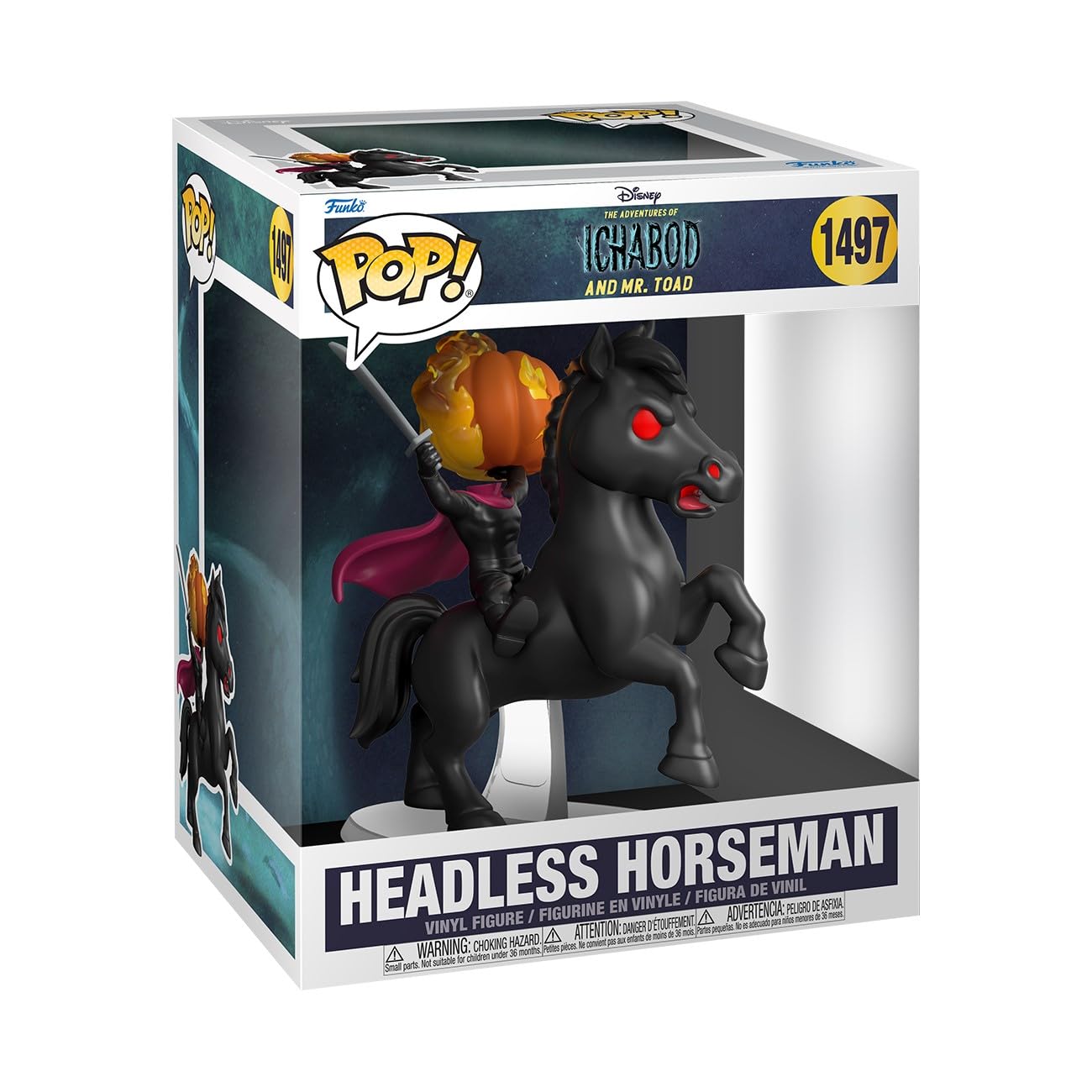 Funko Pop! Rides Deluxe: SH – Headless Horseman - the Legend Of Sleepy Hollow 1949 - Collectable Vinyl Figure - Gift Idea - Official Merchandise - Toys for Kids & Adults - Movies Fans