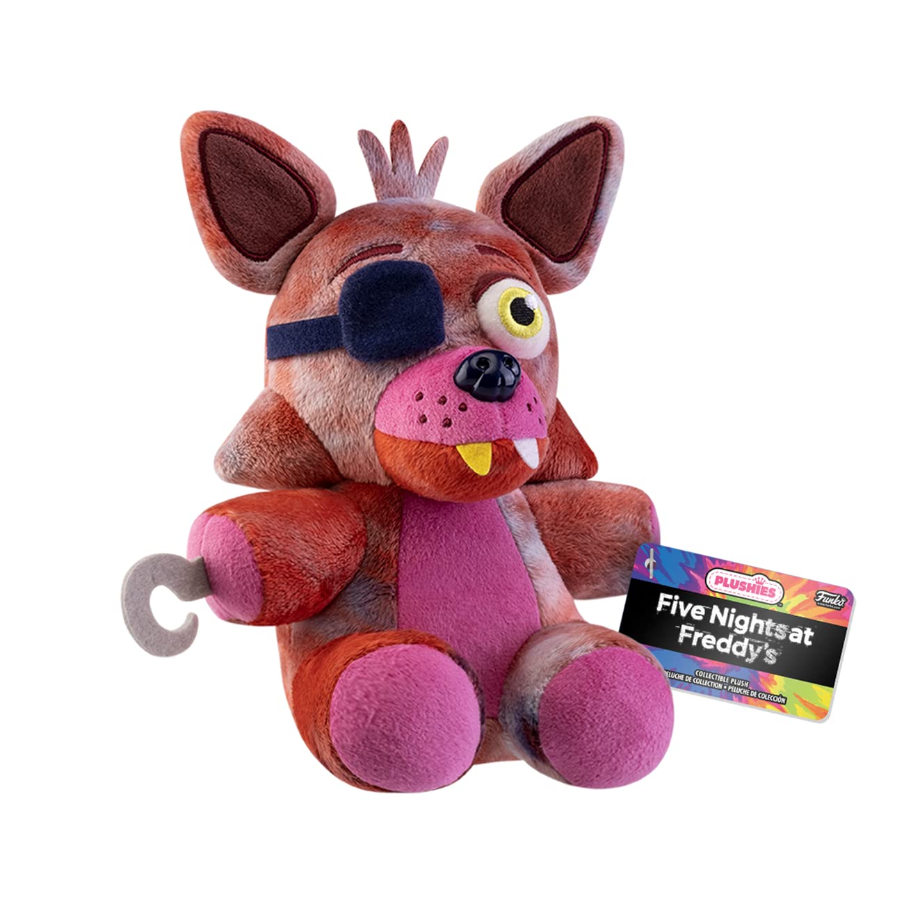 Funko Plush: Five Nights At Freddy's (FNAF) TieDye - Foxy - Collectable Soft Toy - Birthday Gift Idea - Official Merchandise - Stuffed and Girlfriends