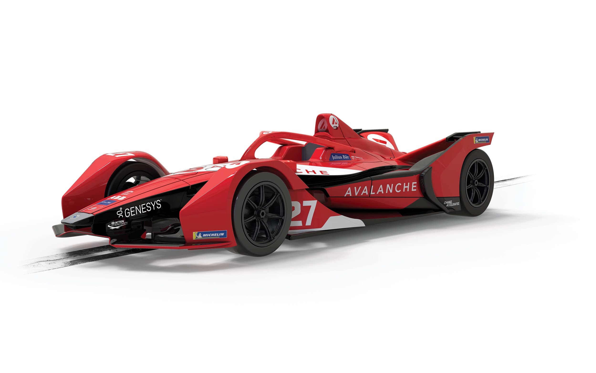 Scalextric Formula E - Avalanche Andretti - Season 8 - Jake Dennis. Super Resistant.