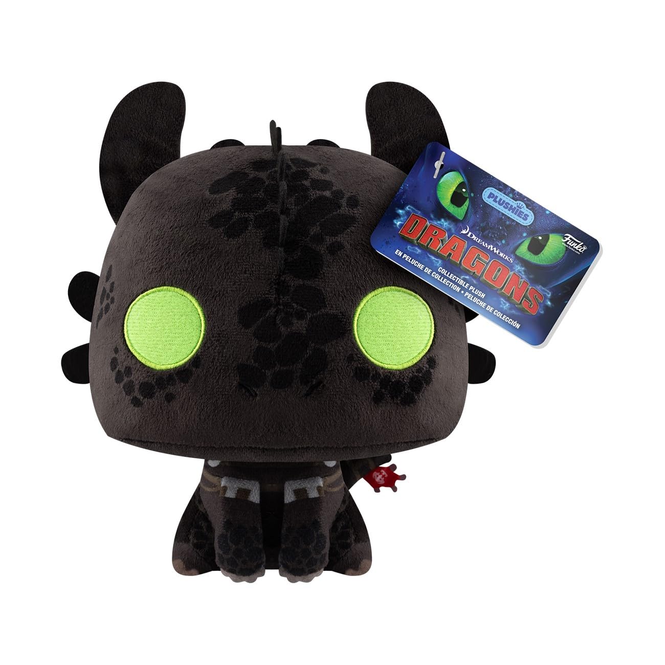 Funko Pop! Plush: HTTYD – Toothless - () - How to Train Your Dragon - Collectable Soft Toy - Birthday Gift Idea - Official Merchandise - Stuffed Plushie for Kids and Adults - Ideal for Movies Fans