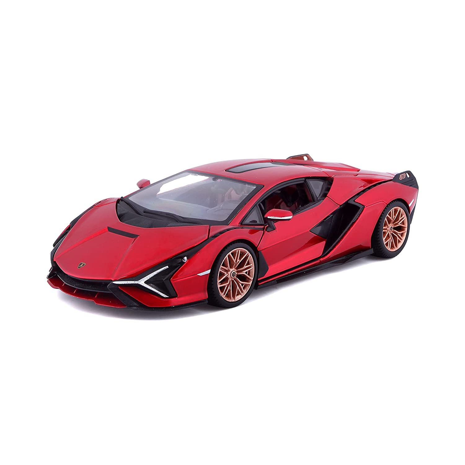 Bburago B18-21099R 1:24 Lamborghini SIAN FKP 37 RED, Medium