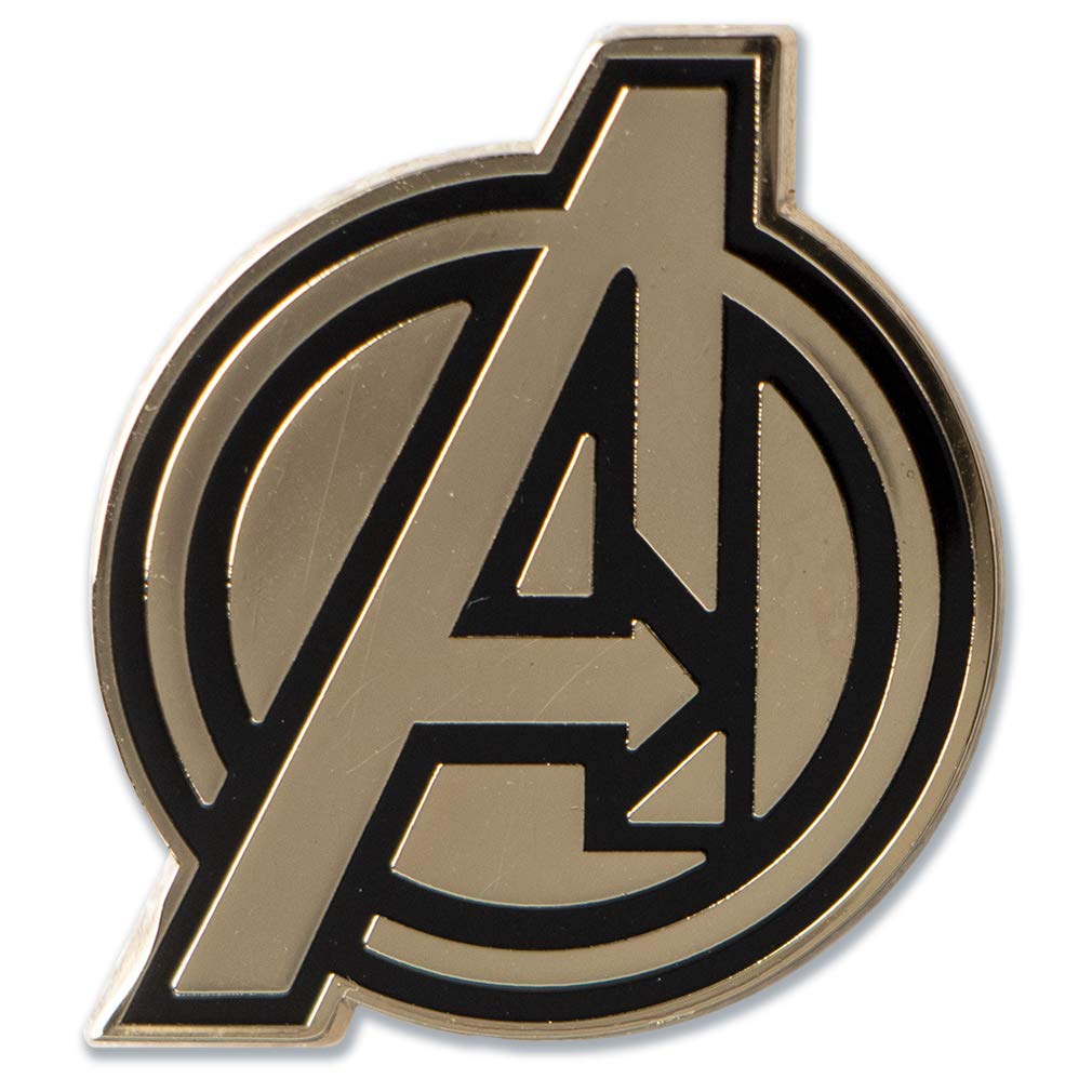 Ata-Boy Avengers Pins, Avengers Logo Enamel pins for backpacks - Marvel Comics Gifts & Merchandise…, Aluminum, no gemstone