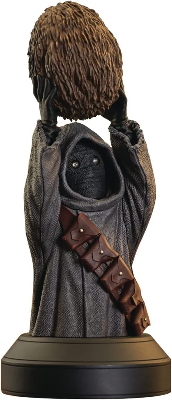 DIAMOND SELECT TOYS Star Wars: The Mandalorian Bust 1/6 Offworld Jawa with Mudhorn Egg 15 cm