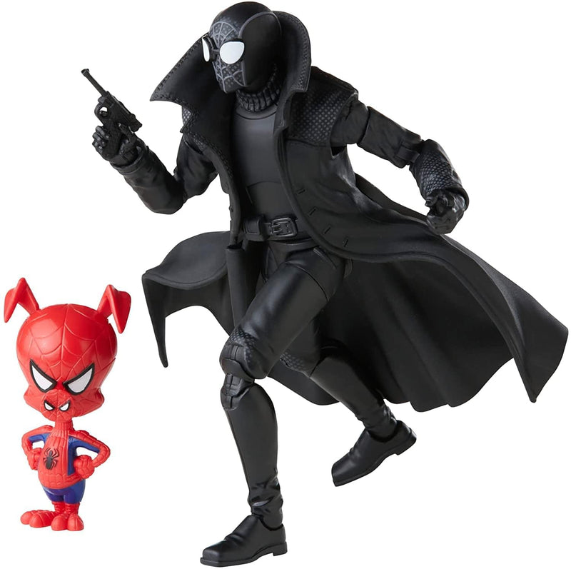 Hasbro Marvel Legends Series Spider-Man 60th Anniversary Spider-Man Noir and Spider-Ham 15 cm Action Figures, 2 Accessories, Multicolor (F3443)