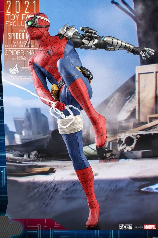 Hot Toys - 1:6 Spider-Man - Cyborg Spider-Man Suit, Multicolor