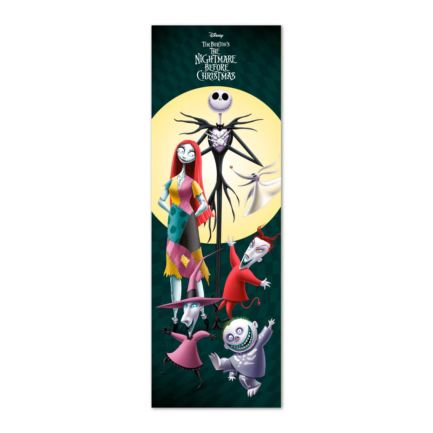 Grupo Erik The Nightmare Before Christmas Poster - 20.8 x 62.2 inches / 53 x 158 cm - Shipped Rolled Up - Cool Posters - Art Poster - Posters & Prints - Door Posters