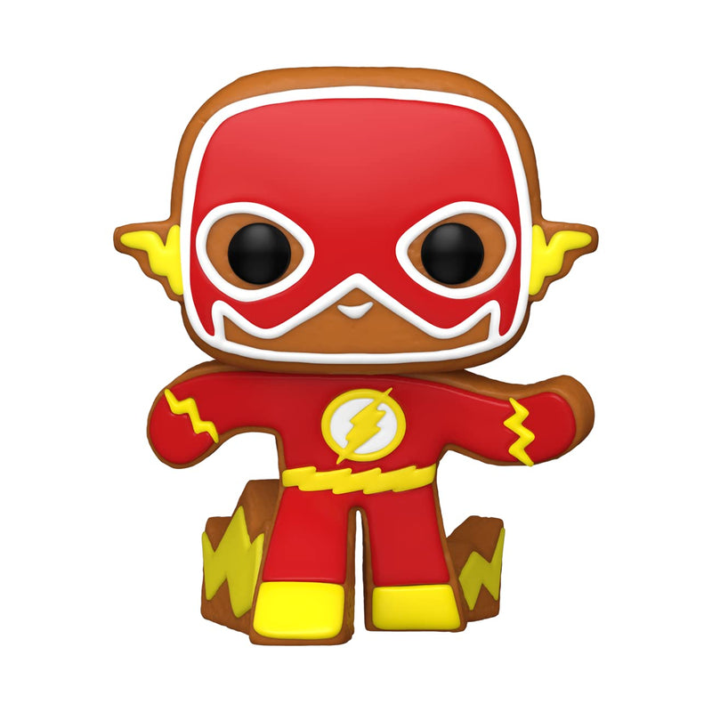 Funko POP! Heroes: DC Holiday - the Flash - Gingerbread - DC Comics - Collectable Vinyl Figure - Gift Idea - Official Merchandise - Toys for Kids & Adults - Comic Books Fans