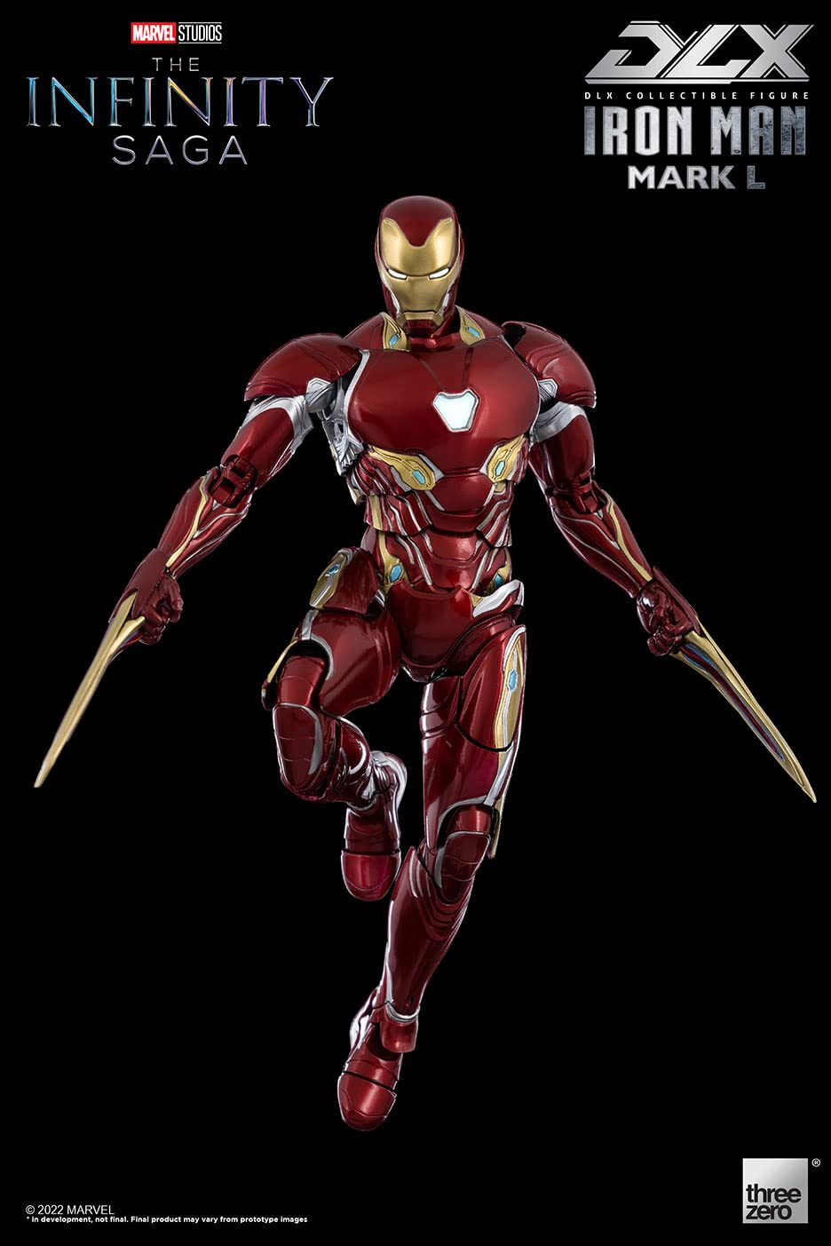 Marvel Infinity Saga 1/12 DLX Iron Man Mark 50 17 cm